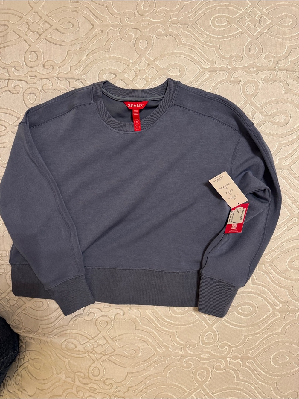 SPANX Women’s Air-Essentials Crewneck Sweatshirt - Rain